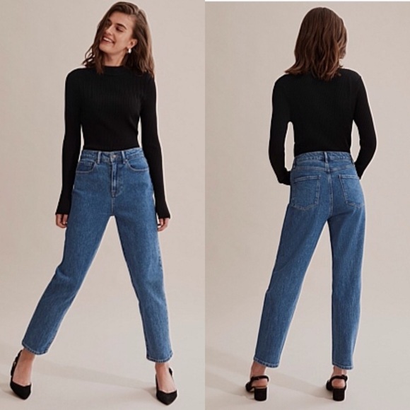 Country Road Australia Womens Jeans High Waist Straight Leg Mom Jean Ankle XS - Picture 8 of 8